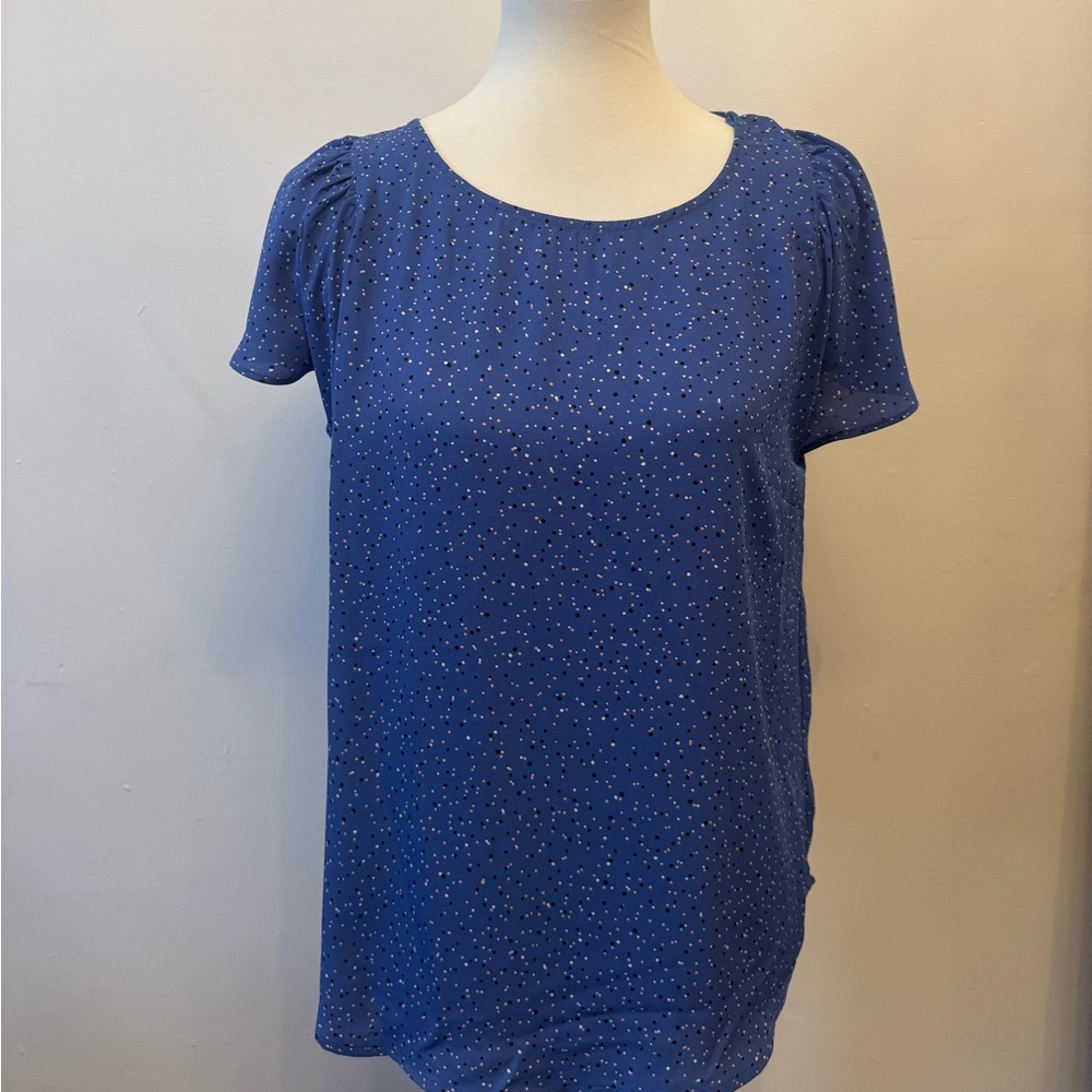Cece Sharaden flutter sleeve blouse
